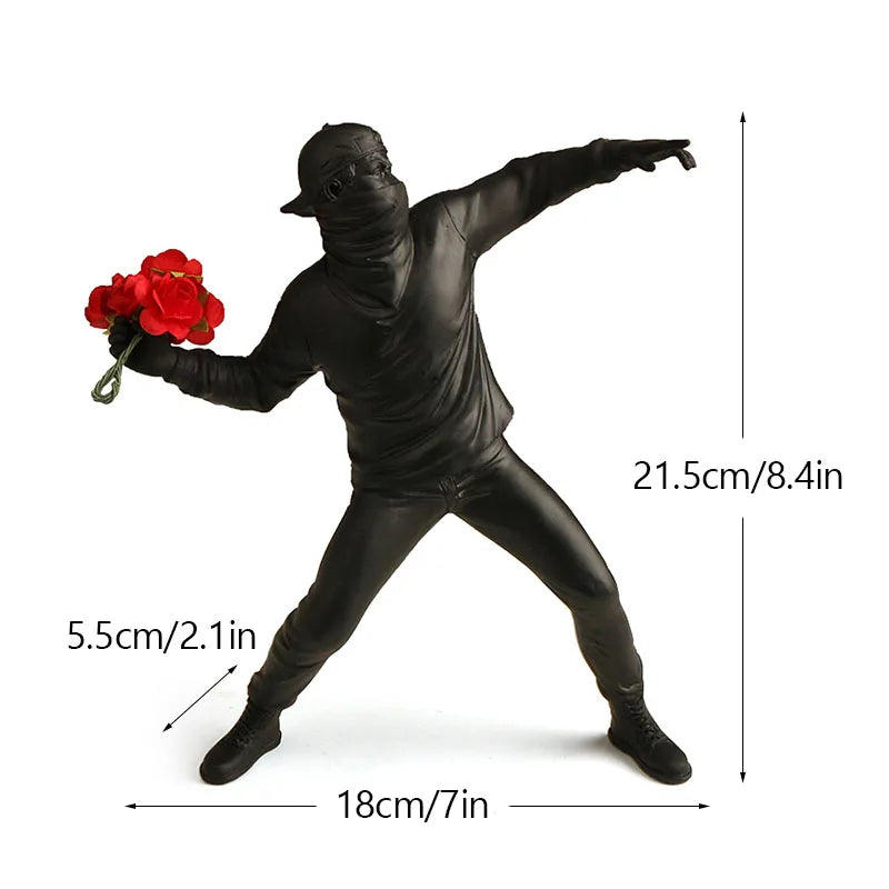 Stornfield | Collection of sculptures inspired by Banksy