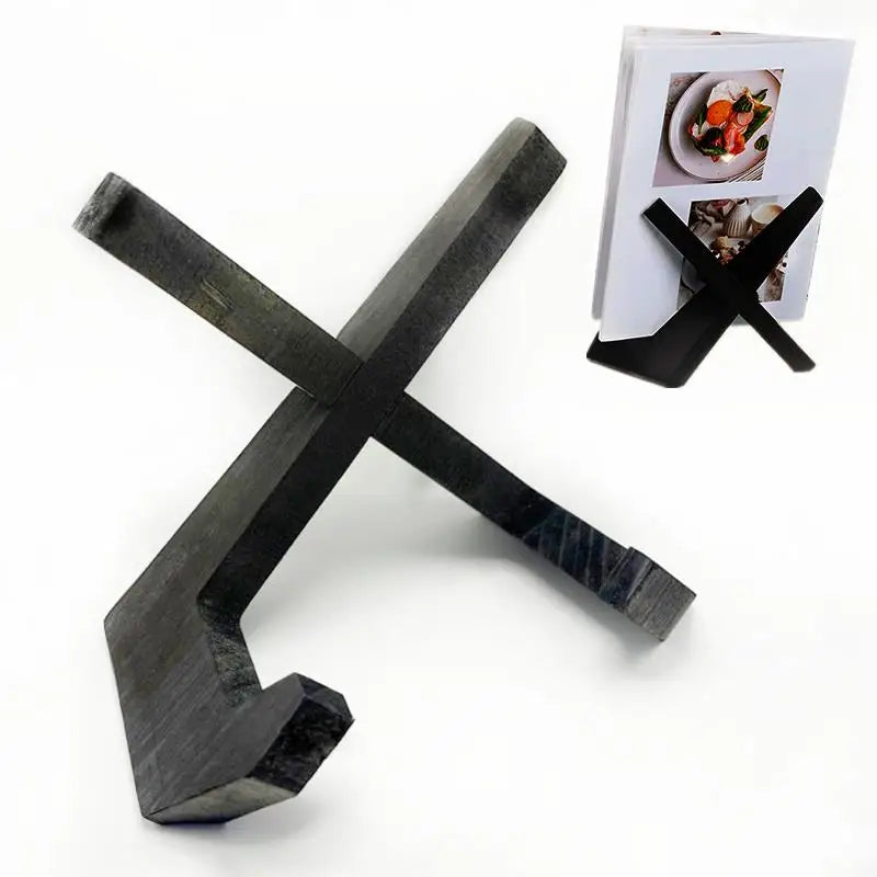 Stornfield | WoodenTabletEase | Handy Wooden Stand for (Cookbooks)