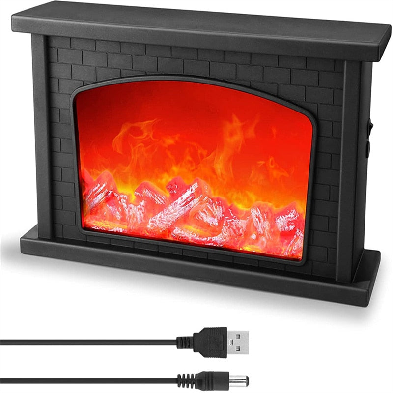 Inferno PortaStornfielde Fireplace Night Lamp | Stornfield
