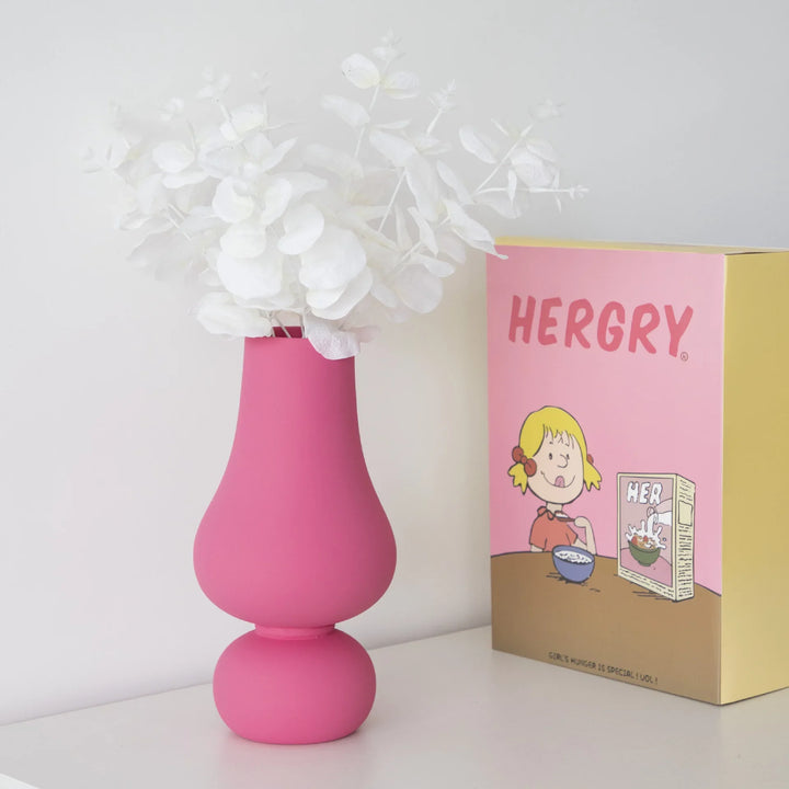 Hot Pink Ceramic Vase | Stornfield