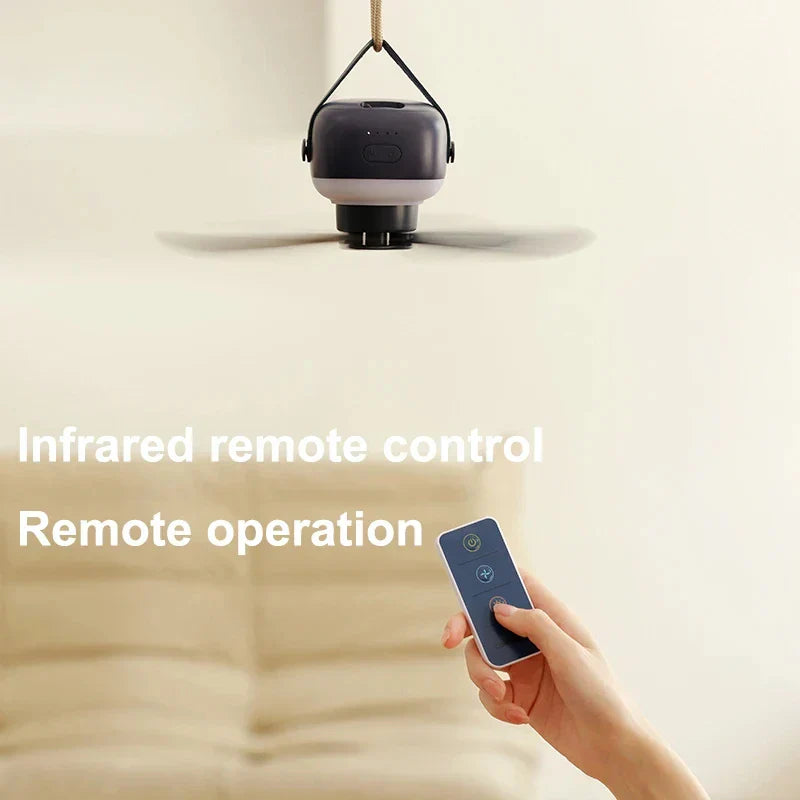 Luxurious Ceiling Fan with LED Lighting | Silent Operation and Energy-Efficient Cooling for Living Room and Bedroom | Stornfield