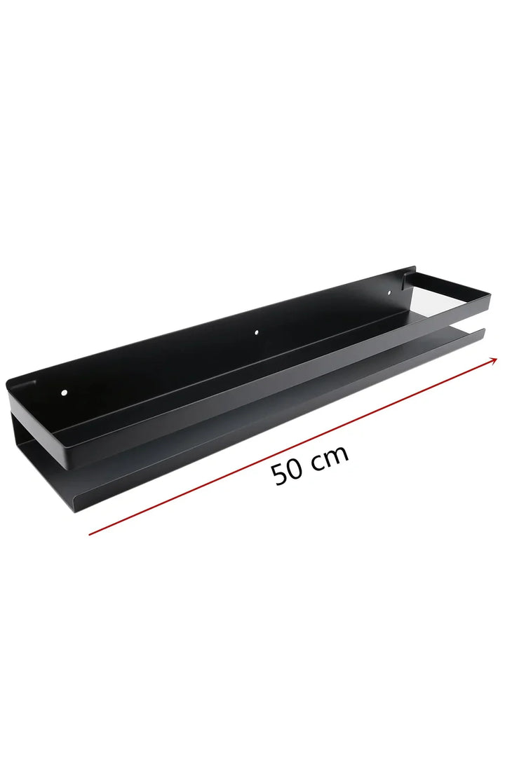 Stornfield | Modern Black Floating Shelves
