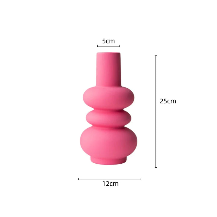 Hot Pink Ceramic Vase | Stornfield