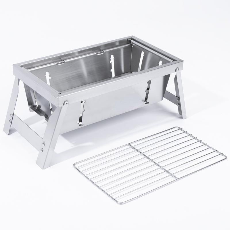 Ultimate Camping Style Stainless Steel Foldable Grill | Stornfield
