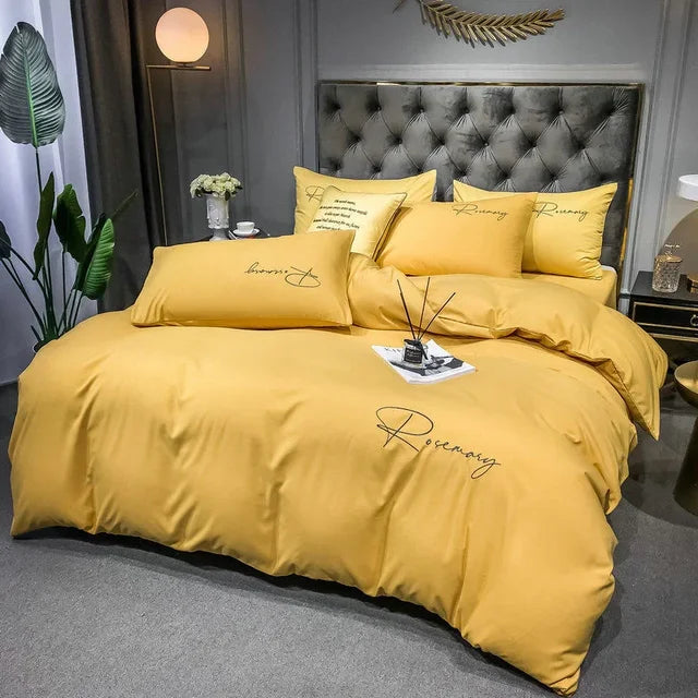 Luxury Duvet Cover with Elegant Embroidery – Soft, Breathable and High Quality | Stornfield