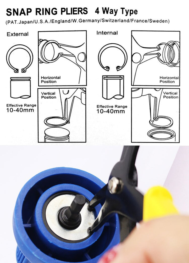 2in1 Snap Ring Pliers Tool | Stornfield