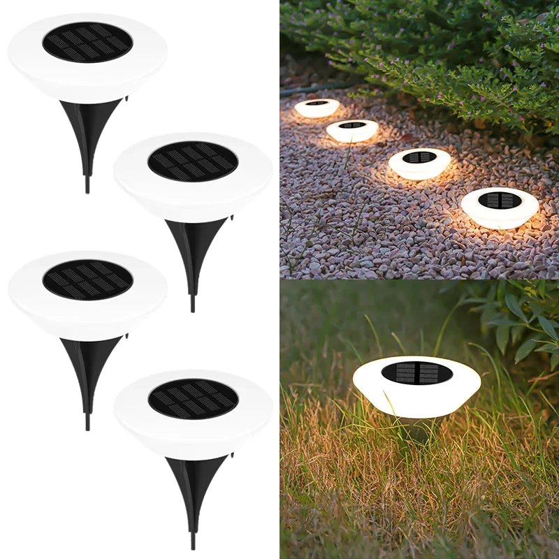 Solar Outdoor Pathway 4-Piece Stornfield Lights