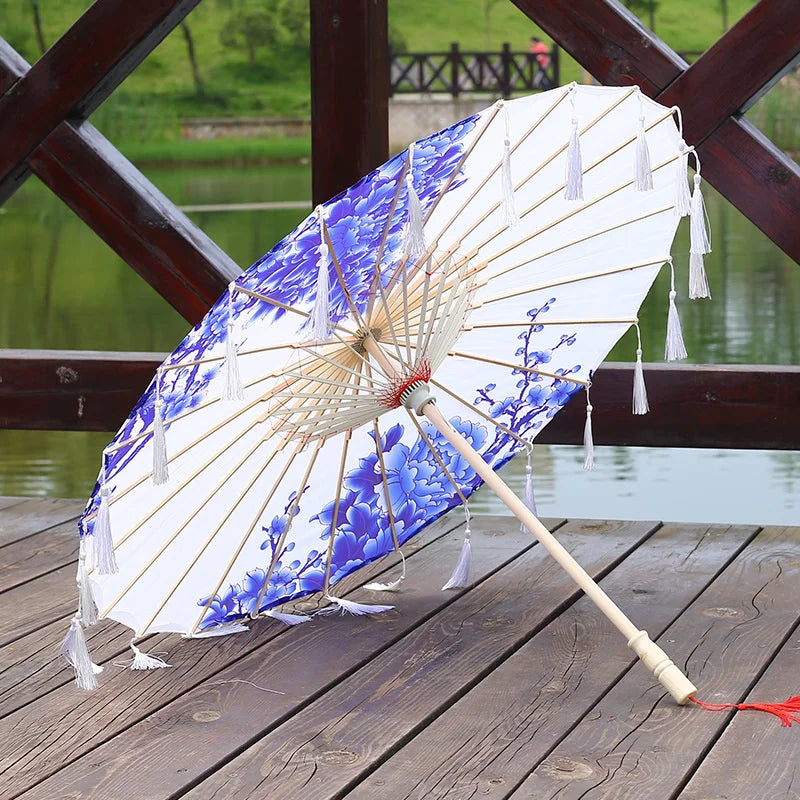 Bamboo Handmade Vintage Paper Umbrella | Stornfield
