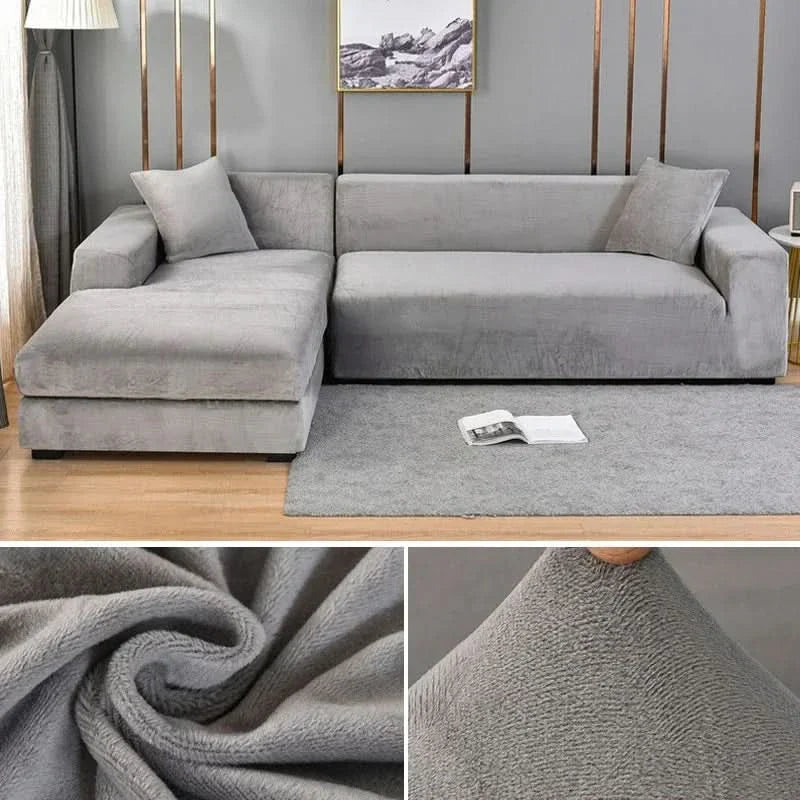 Stornfield | PlushFit - High-Quality Sofa Covers Made of Stretch Velvet