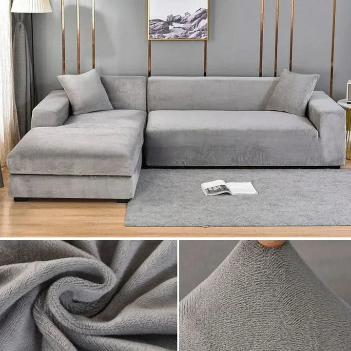 Stornfield | PlushFit - High-Quality Sofa Covers Made of Stretch Velvet