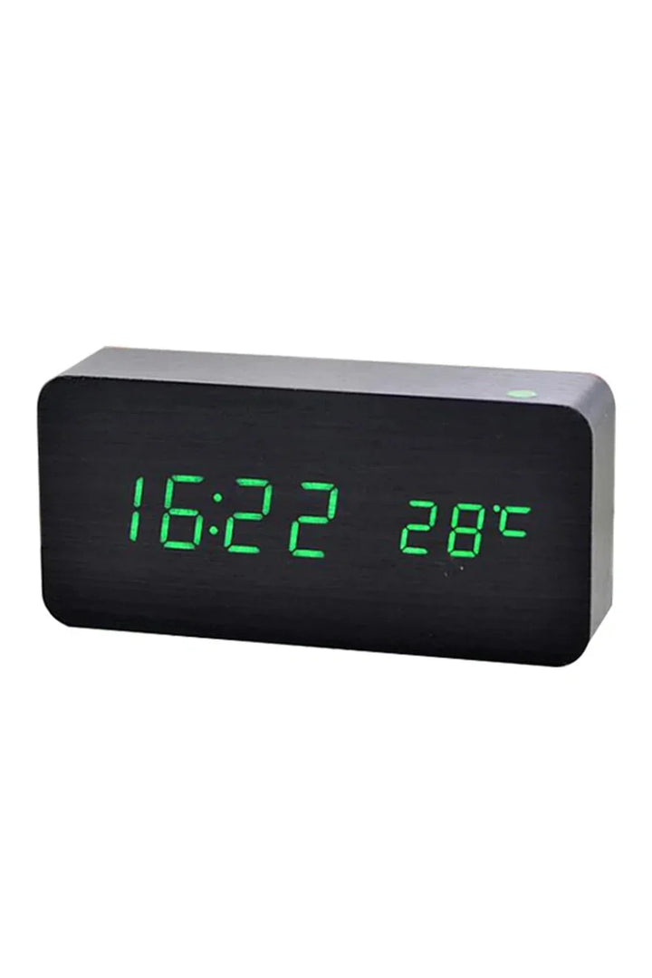 Stornfield | Wooden LED Digital Clock