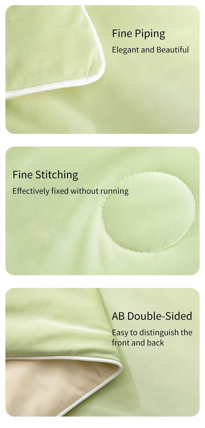 High-Quality Cooling Blanket – Smooth Air-Conditioning Comforter, Lightweight Summer Quilt with Double-Sided Cooling Fabric | Stornfield