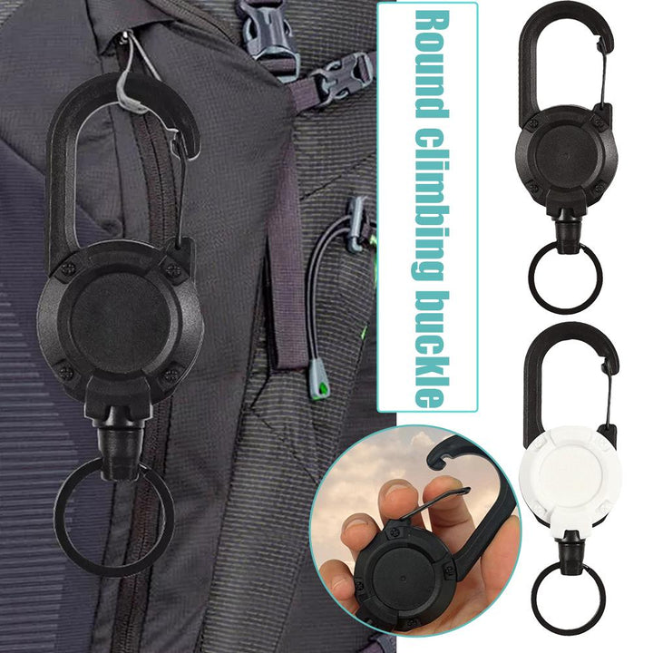 Heavy Duty Retractable Pull Practical Keychain | Stornfield
