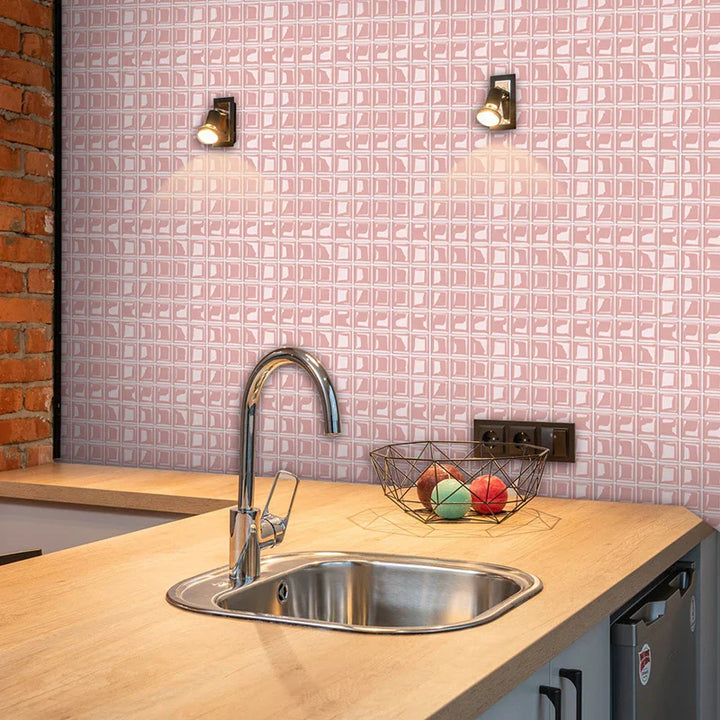 DecoMosaic 3D Mosaic Wall Tile Stickers Stornfield