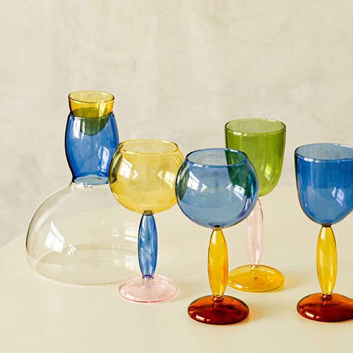 Stornfield | 3-Color Borosilicate Glass - Wine Glass