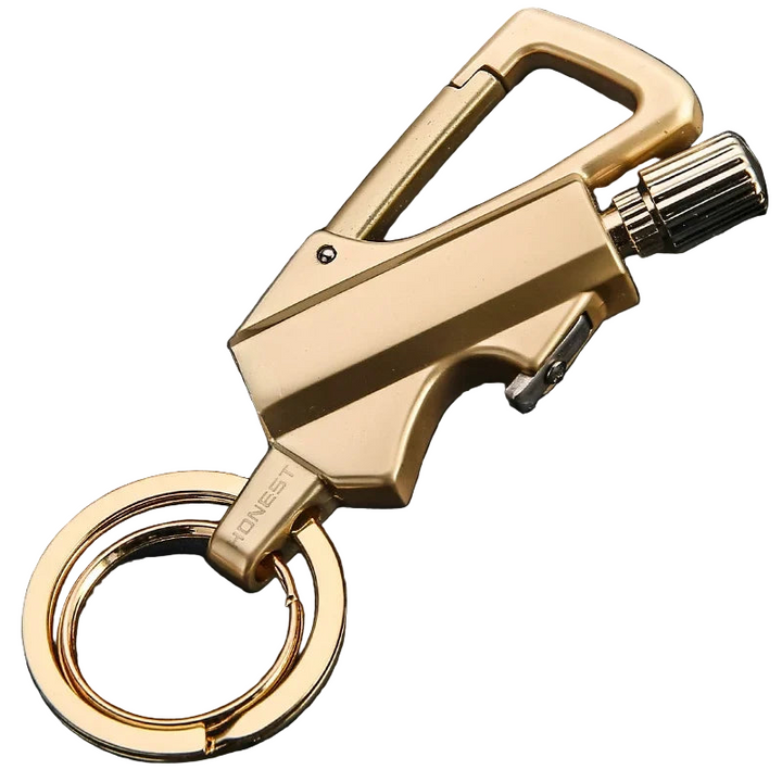 Stornfield | FlareKey – Multifunction Keychain Lighter | Windproof Kerosene Lighter for Outdoor & Everyday Use