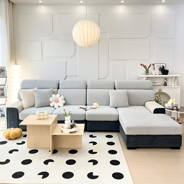 Elastic Sofa Cover – Water-Repellent and Tailored | Protective Cover Made from Stretch Fabric | Stornfield