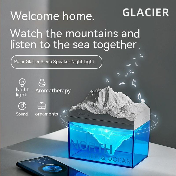 Iceberg Aromatherapy Stornfielduetooth Speaker Night Lamp | Stornfield