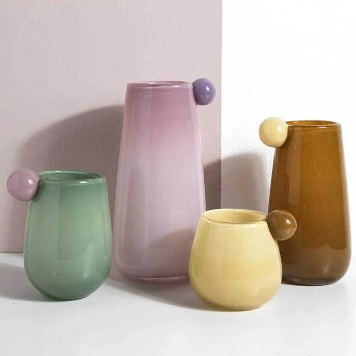 Chubby Glass Globe Vase | Stornfield
