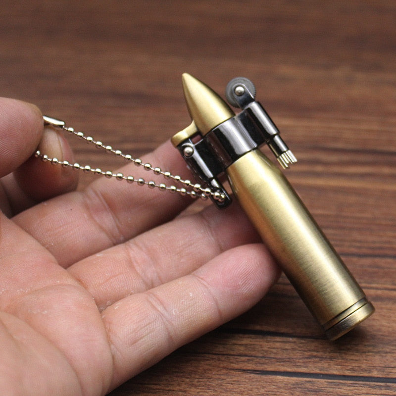 Jet Power Retro Metal Keychain Lighter | Stornfield
