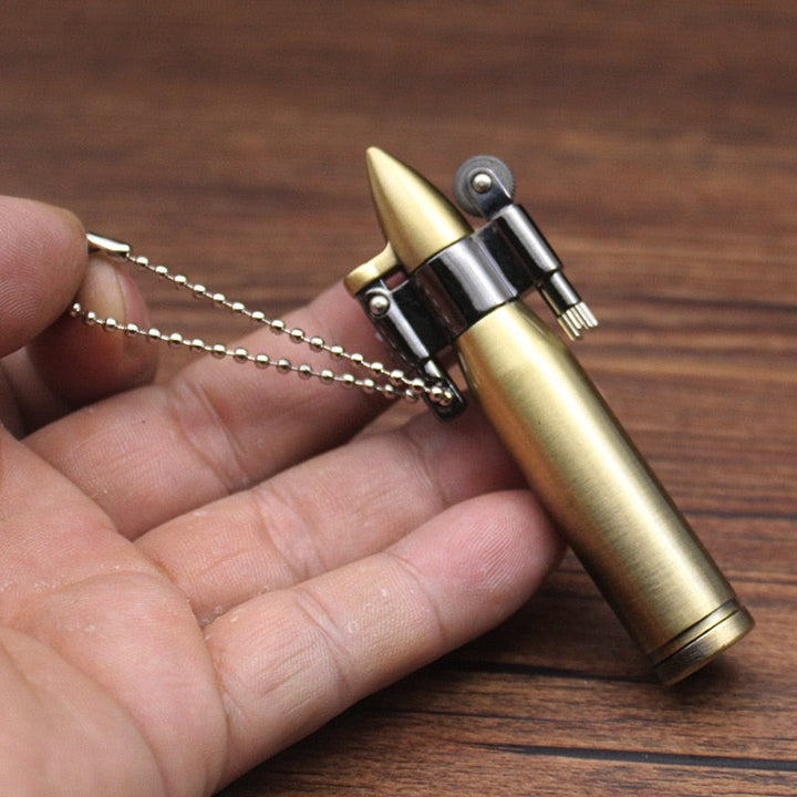 Jet Power Retro Metal Keychain Lighter | Stornfield
