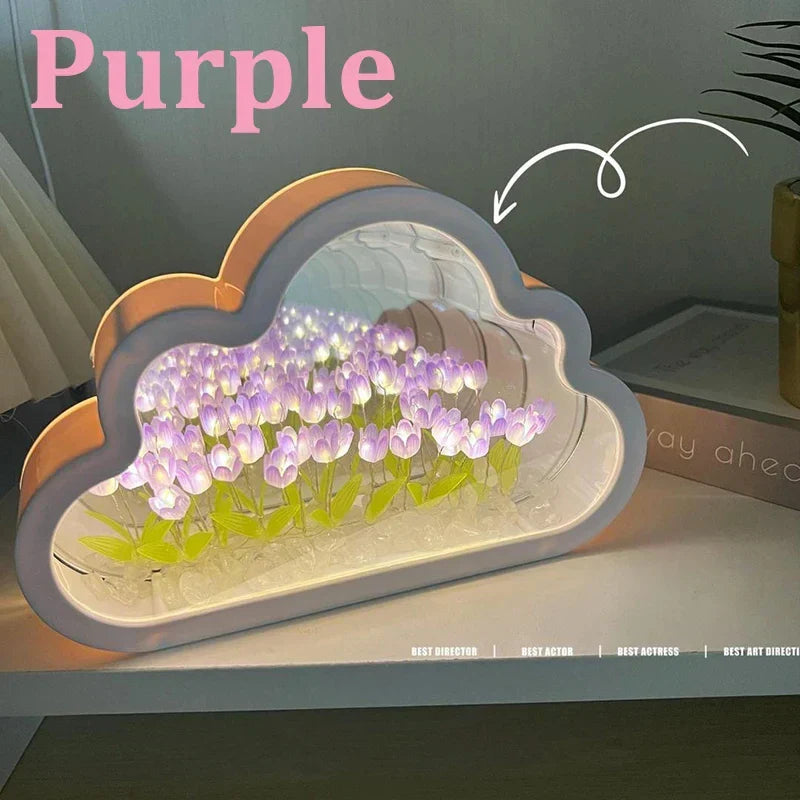 Tulip Atmosphere Infinite Flowers Night Light | Stornfield