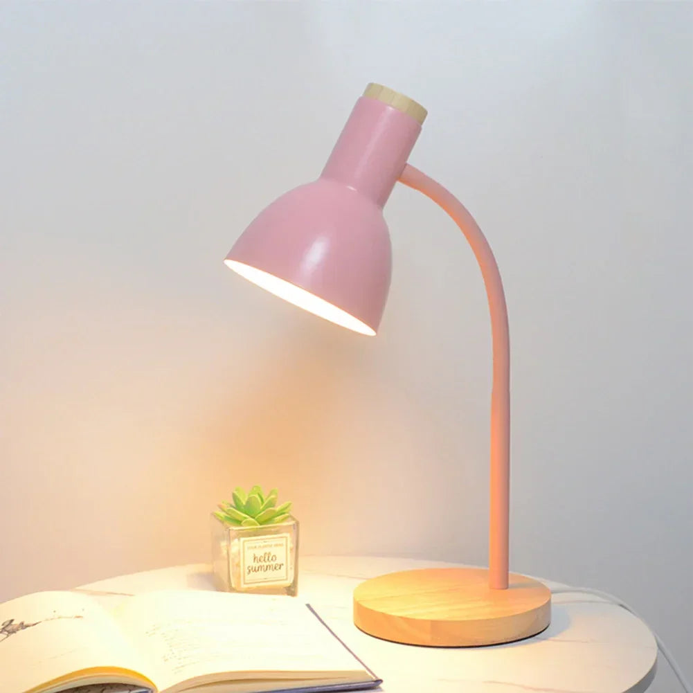 Stornfield | Autumn and Winter Lighting | Nordic Creative Wooden Iron LED Desk Lamp - Moxie