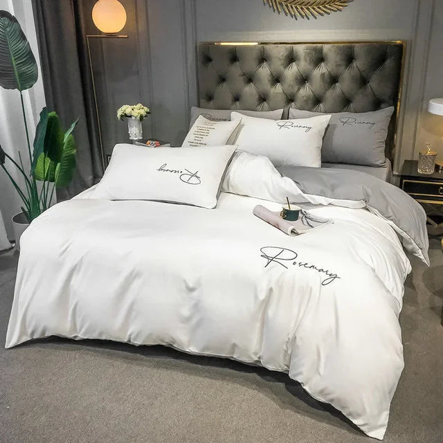 Luxury Duvet Cover with Elegant Embroidery – Soft, Breathable and High Quality | Stornfield