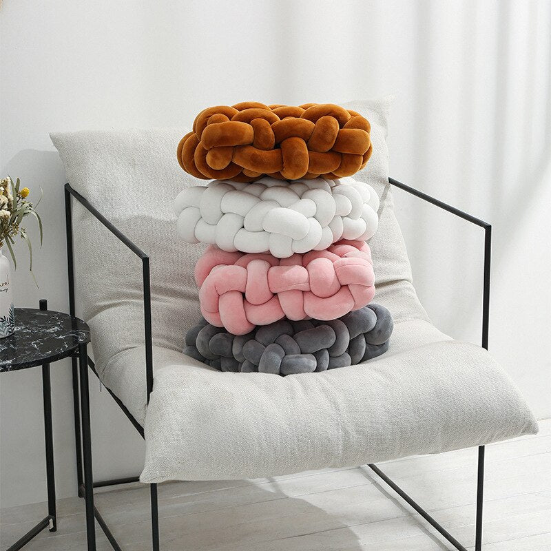 Knotted Ball Decorative Pillow | Stornfield