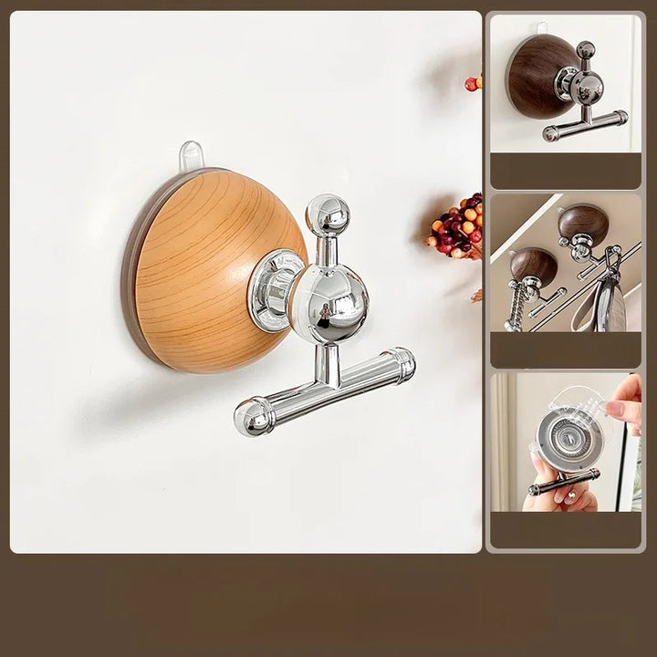 Punch-Free Quick Hang Wall Suction Cup Hook | Stornfield
