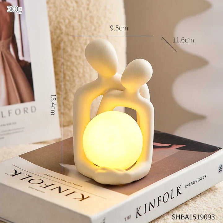 Eternal Bond Love Couple Night Decor Lamp | Stornfield