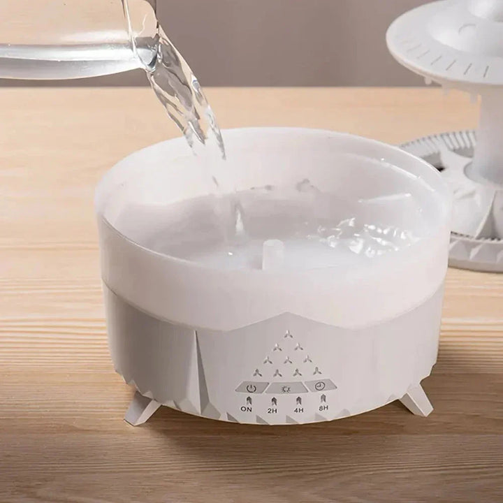 Stornfield | UFO Air Humidifier | Ultrasonic Aromatherapy Diffuser with Remote Control - Grosven