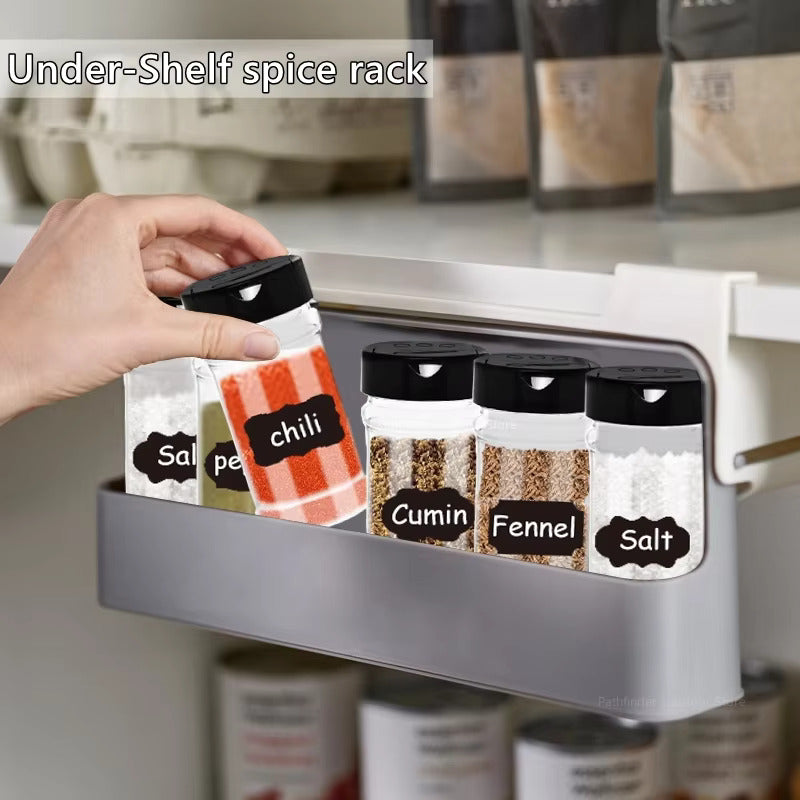 Stornfield Adhesive Herb Organizer – Stylish Kitchen Storage Solution