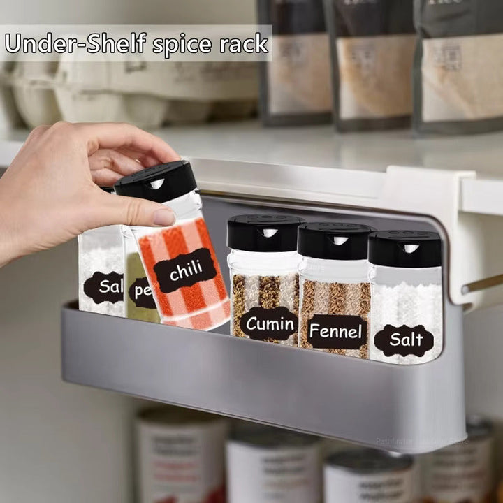 Stornfield Adhesive Herb Organizer – Stylish Kitchen Storage Solution