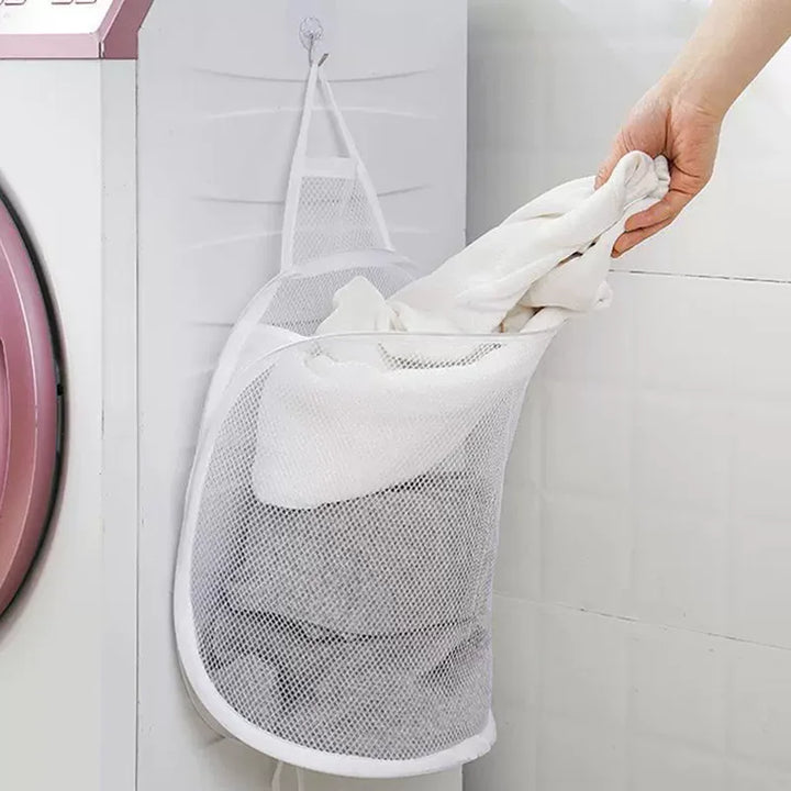 FlexiStore Foldable Hanging Laundry Basket Stornfield