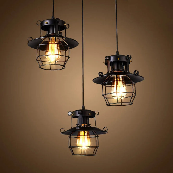 Stornfield | Norah | Industrial Retro Pendant Light
