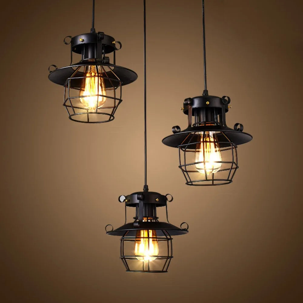 Stornfield | Norah Retro-Industrial Pendant Light