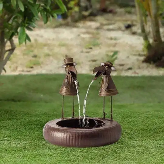 Stornfield | Level Figures | Enchanting Outdoor Waterfall Fountain