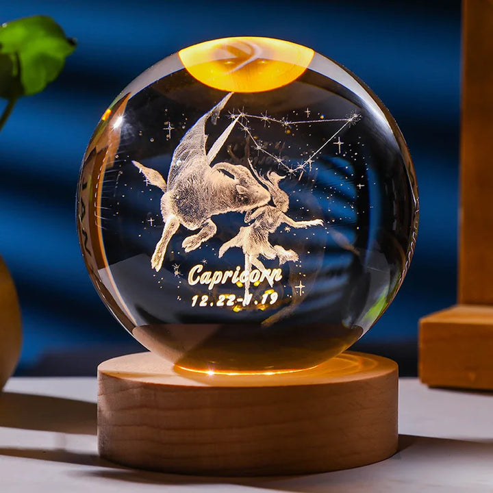Constellation Crystal Ball Night Light | Stornfield