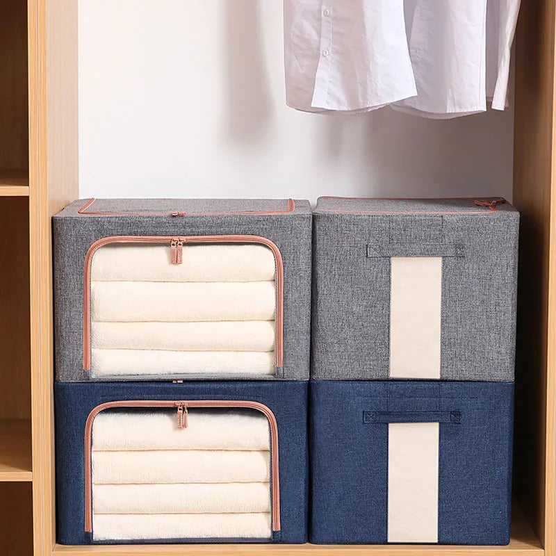 FoldaStornfielde Storage Space-Saving Large Organizer Box | Stornfield