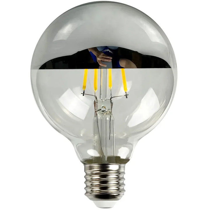 Vintage LED Bulb – Retro Table Lamp with Wooden Base | Stornfield