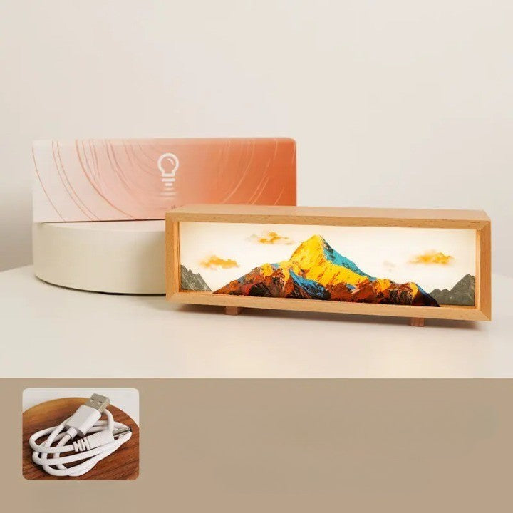 Dream Aura Interactive Desktop Artsy Canvas Lamp | Stonrfield