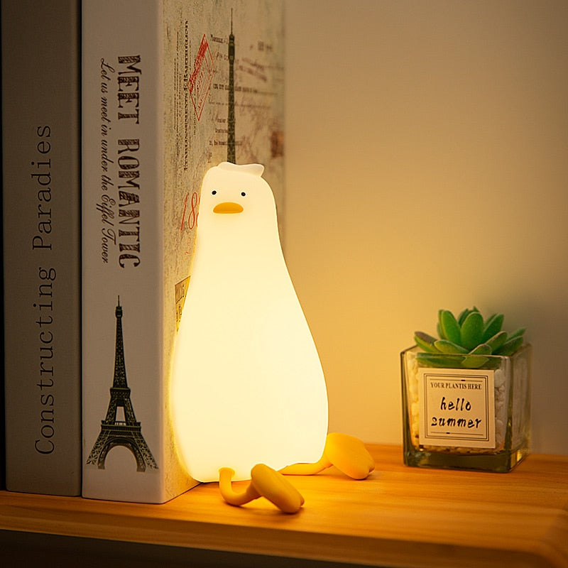 Lazy Flat Duck Atmosphere Night Lamp | Stornfield