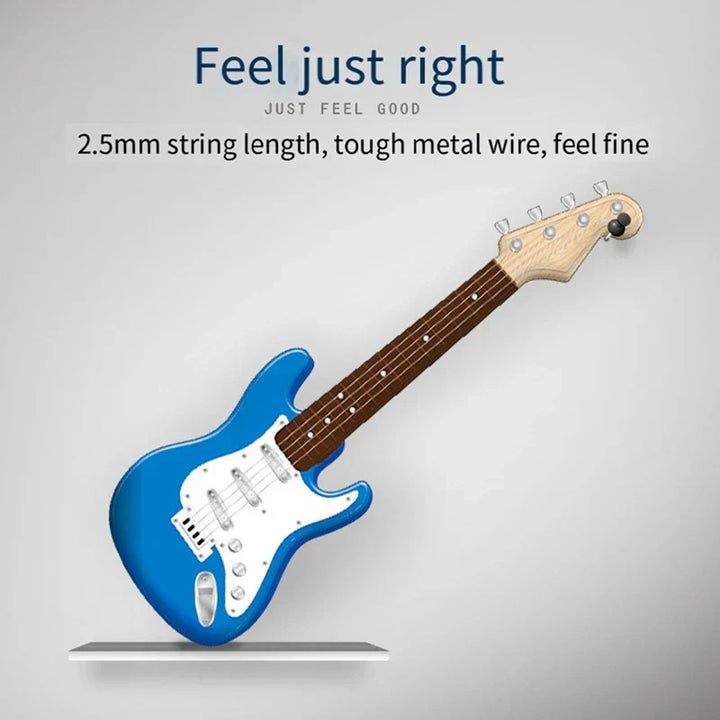 Stornfield | 4-String Kids Electric Guitar Toy - Portable Musical Instrument, Perfect Gift for Young Musicians