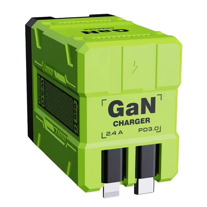Stornfield | Super Fast GaN Mobile Charger with Dual USB Ports