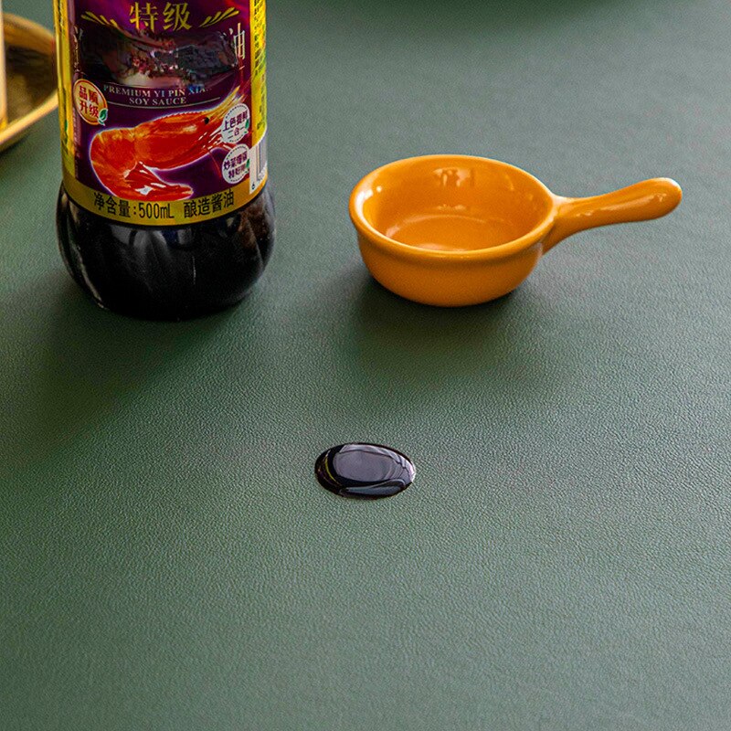 Stornfield | Nordic Minimalist Leather Waterproof Table Protector Mat