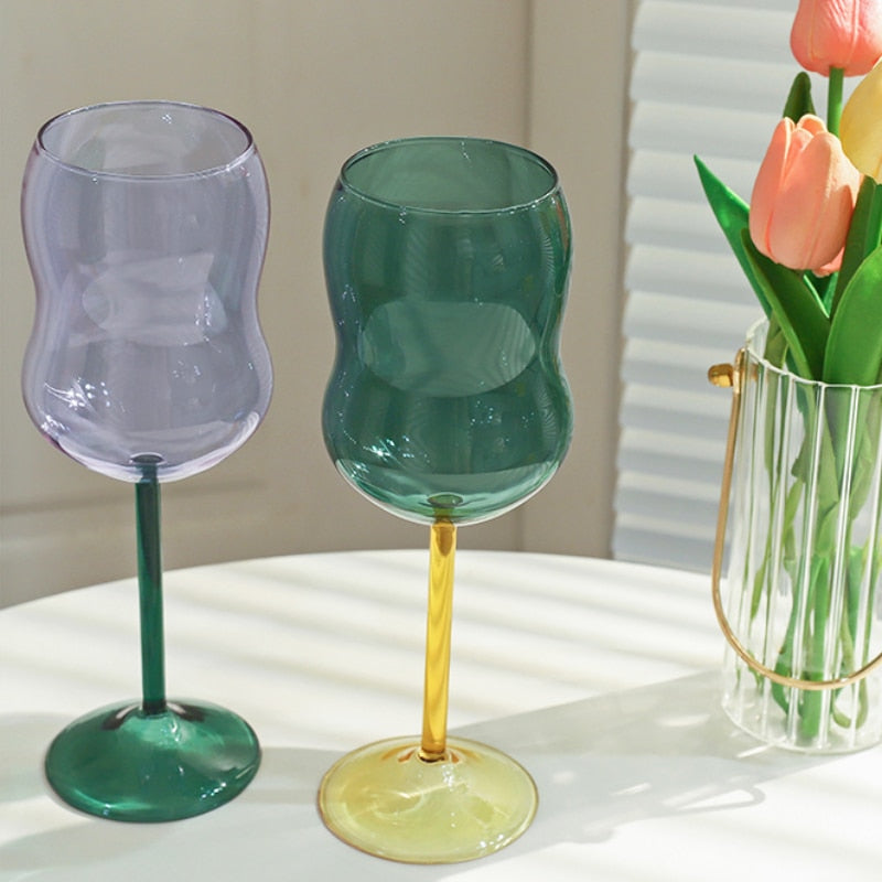Stornfield | Two-tone Chubby Wine Glass