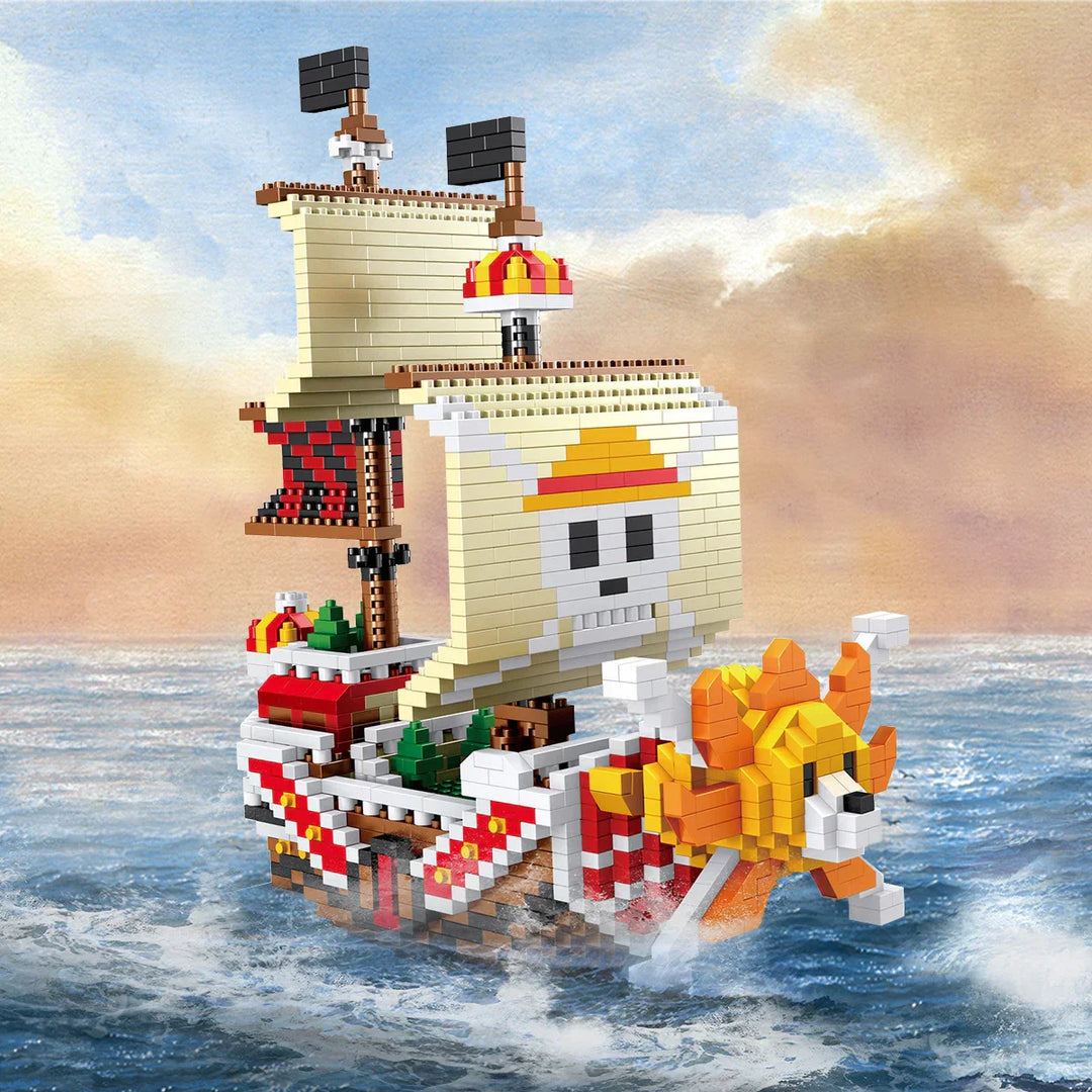 Stornfield | DIY Building Toys Sailing Ship, Pirate Ship Decoration, Educational Toys, Gifts for Boys and Girls