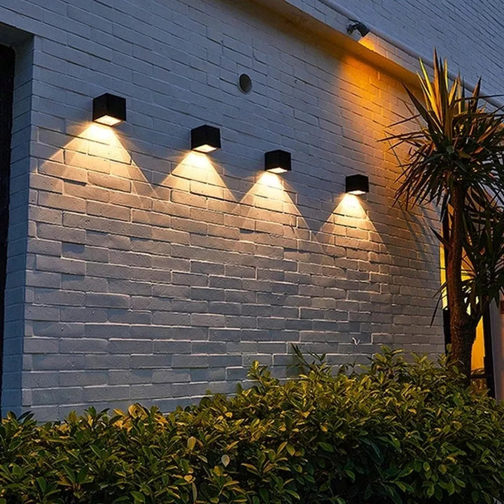 2 in 1 Solar Wall Light for Outdoors | Stornfield