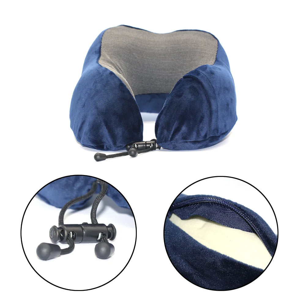 Stornfield | U-shaped Memory Foam Travel Pillow for Sleeping and Traveling